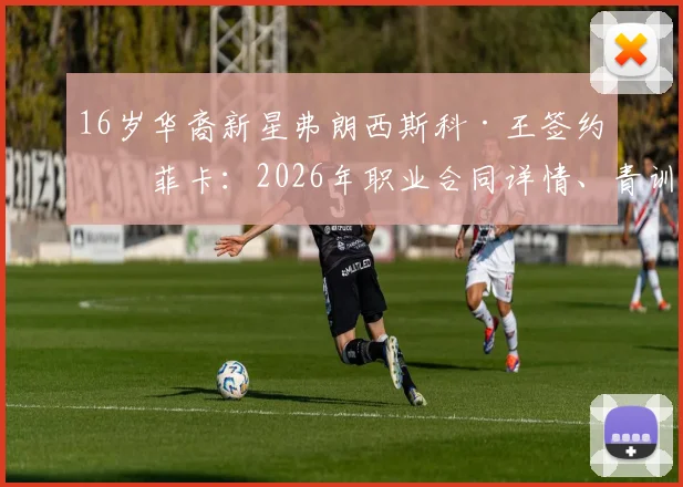 16岁华裔新星弗朗西斯科·王签约本菲卡:2026年职业合同详情、青训前景及华裔球员留洋路径解析